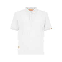 Suns White Cotton Polo Shirt