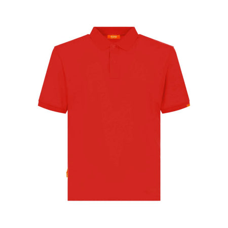 Suns Red Cotton Polo Shirt