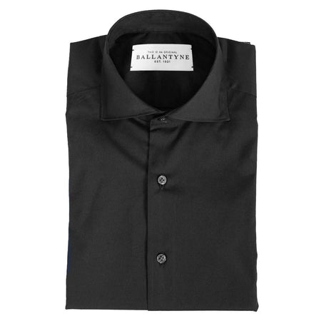Ballantyne Black Cotton Men's Shirt