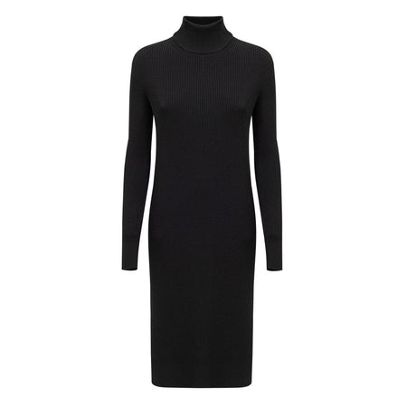 Bottega Veneta Black Wool Long