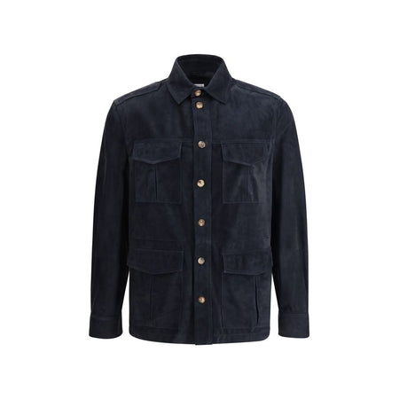 Brunello Cucinelli Suede leather shirt Jacket