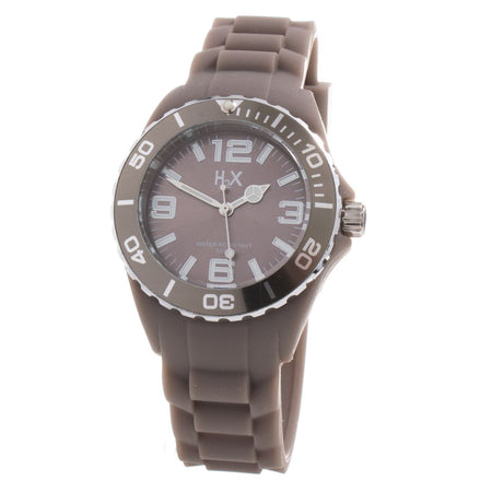 Haurex Brown Rubber Watch