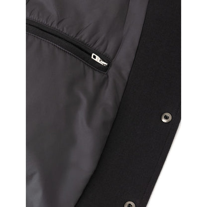 Dolce & Gabbana Black Viscose Jackets & Coat