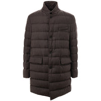 Herno Brown Wool Jackets & Coat