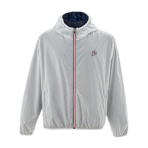 Invicta Gray Polyamide Shell Jacket by Invicta