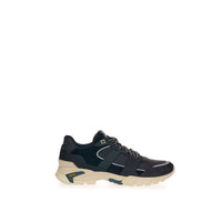 Lardini Black Suede Leather Sneaker