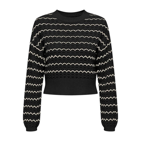 Only Black Cotton Sweater