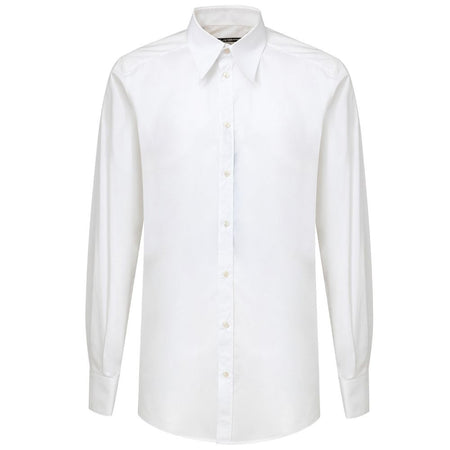 Dolce & Gabbana White Cotton Shirt