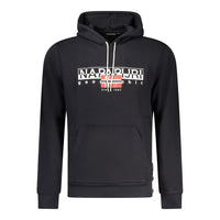 Napapijri Black Cotton Men Sweater