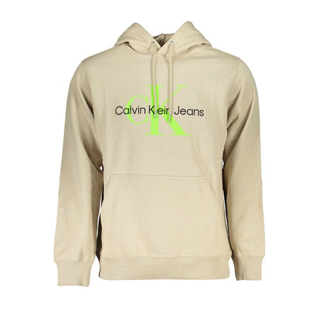 Calvin Klein Beige Cotton Men Sweater