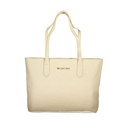 Mario Valentino Beige Polyethylene Handbag