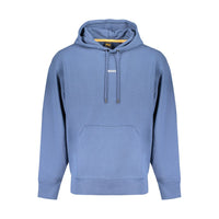 Hugo Boss Blue Cotton Men Sweater