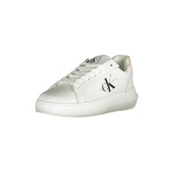 Calvin Klein White Polyester Women Sneaker