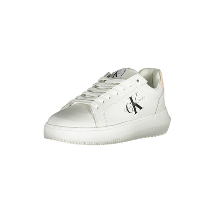 Calvin Klein White Polyester Women Sneaker