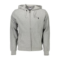 U.S. POLO ASSN. Gray Cotton Men Sweater