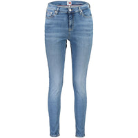 Tommy Hilfiger Blue Cotton Women Skinny Jean