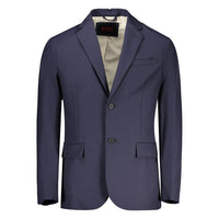 Guess Jeans Blue Cotton Men Jacket