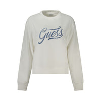 Guess Jeans White Cotton Women Sweater