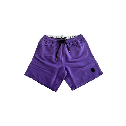 Trussardi Beachwear Purple Polyester Men's Swim Short