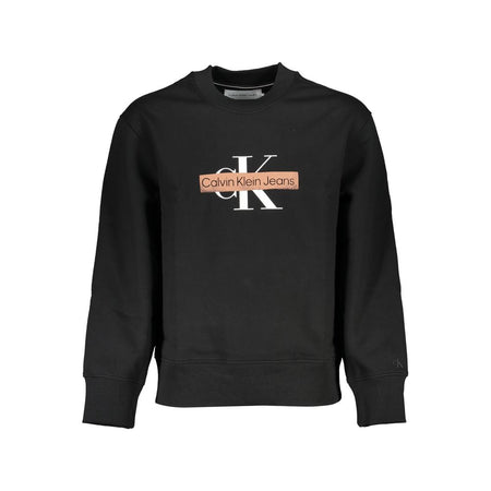 Calvin Klein Black Cotton Men Sweater