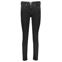 Calvin Klein Black Cotton Women's Skinny Jean
