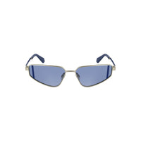 Calvin Klein Gray Metal Women Sunglass