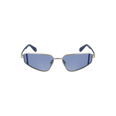 Calvin Klein Gray Metal Women Sunglass
