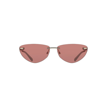 Calvin Klein Pink Metal Women Sunglass