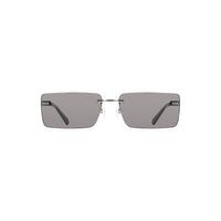 Calvin Klein Black Metal Women Sunglass