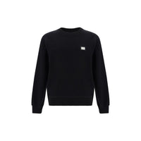 Dolce & Gabbana Black Cotton Sweatshirt