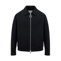 Ami Paris Black Polyester Jackets & Coat