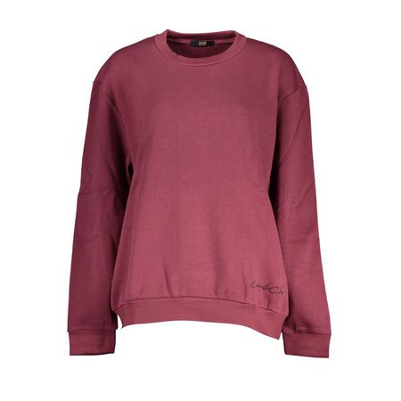 Cavalli Class Purple Cotton Women Sweater