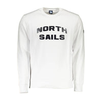 North Sails White Cotton Men's Sweater