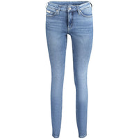 Calvin Klein Blue Cotton Women Jeans