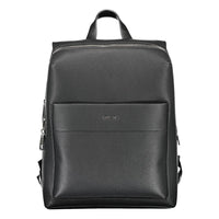 Calvin Klein Black Polyester Men Backpack