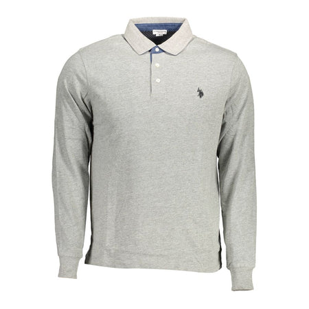 U.S. POLO ASSN. Brown Cotton Men Polo Shirt