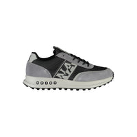 Napapijri Brown Leather Men Sneaker
