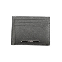 Calvin Klein Black Leather Mens Wallet Holder by Calvin Klein