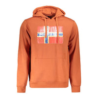 Norway 1963 Brown Cotton Men Sweater Hoodie