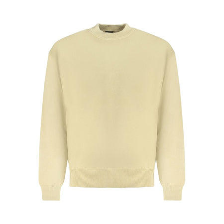 Hugo Boss Beige Cotton Men Sweater