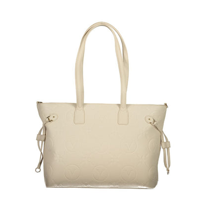 Mario Valentino Beige Polyethylene Handbag