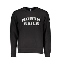 North Sails "Black Cotton Men Sweater"