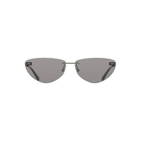 Calvin Klein Black Metal Women Sunglass