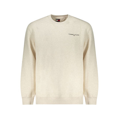 Tommy Hilfiger Beige Cotton Men Sweater