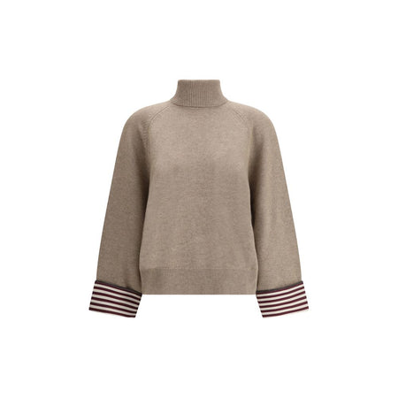 Brunello Cucinelli Beige Cashmere Cashmere Sweater