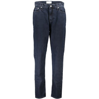 Calvin Klein Blue Recycled Cotton Women Jeans