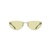 Calvin Klein Green Metal Women Sunglass