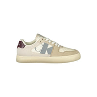 Calvin Klein Beige Polyester Men Sneaker