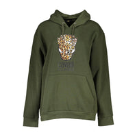 Cavalli Class Green Cotton Women Sweater