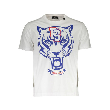 Plein Sport White Cotton Mens TShirt